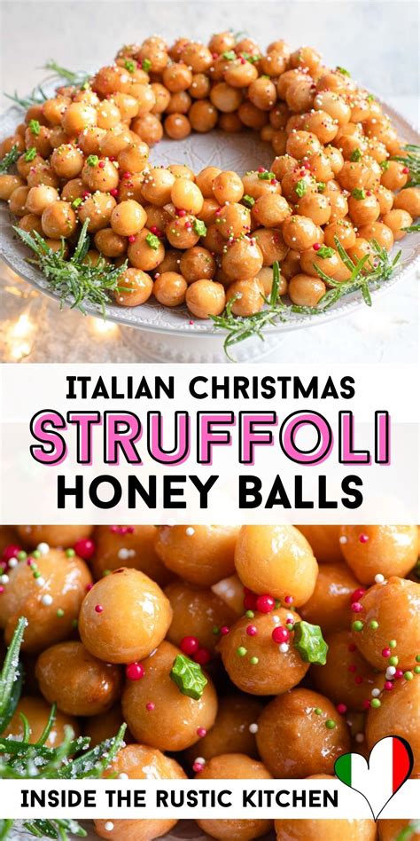 Struffoli - Italian Honey Balls | Recipe | Christmas food dinner, Italian holiday recipes ...