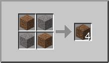 Coarse Dirt | How to craft coarse dirt in Minecraft | Minecraft Wiki