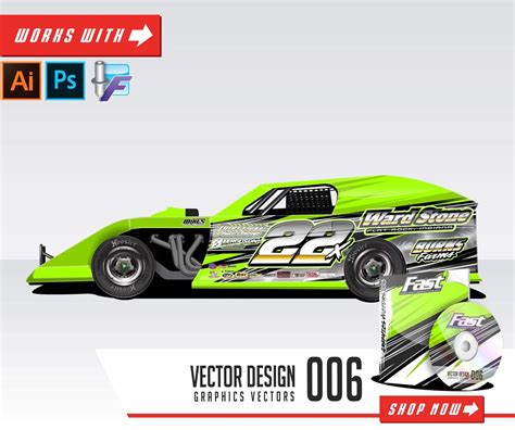 Race Car Graphic Design Templates