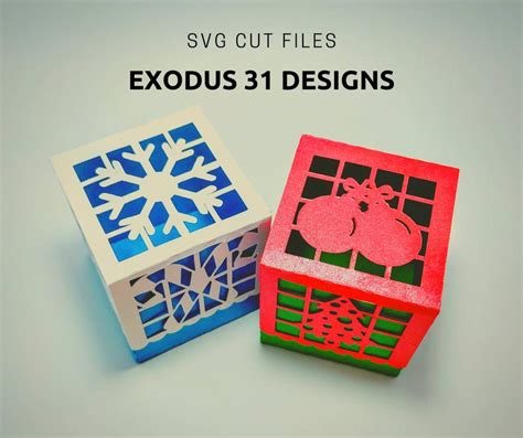 Free Favor Box Svg Files