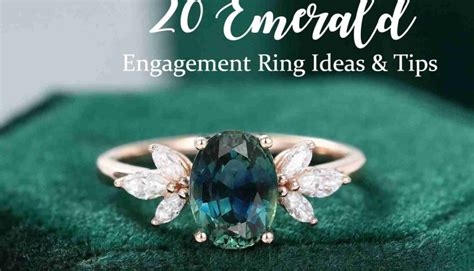 20 Green Emerald Engagement Rings 2023 💍