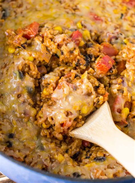 Vegetarian Mexican Casserole Recipe - Build Your Bite