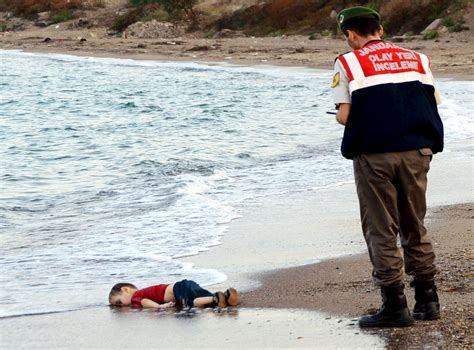 If these extraordinarily powerful images of a dead Syrian child washed up on a beach don't ...