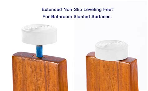 Amazon.com: NNN Teak Shower Bench Seat with Handle 18 Inch/Teak Wood Shower Stool with Shelf ...