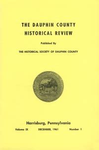 Publications | Historical Society of Dauphin County