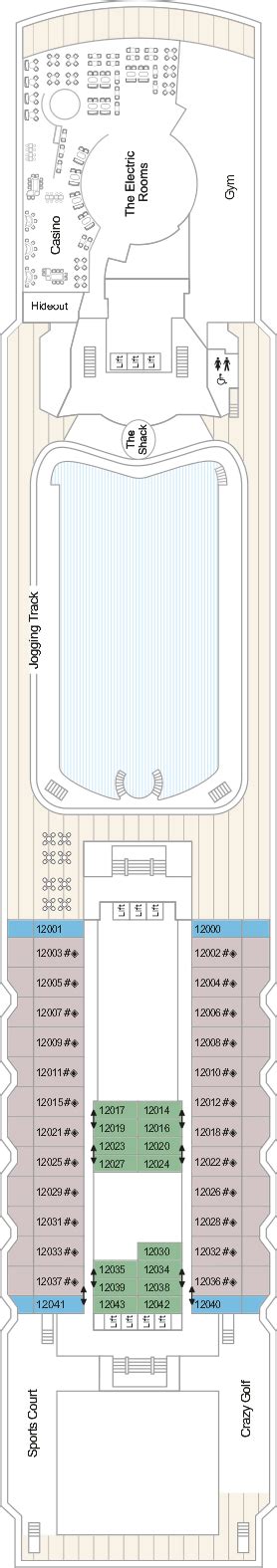 Marella Voyager deck plans - Cruiseline.com