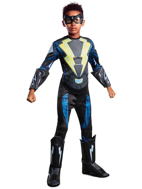 Child Deluxe Black Lightning Costume