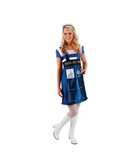 Adult Doctor Who Tardis Costume - Women Professional Costumes