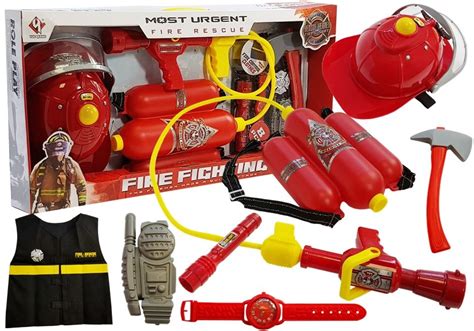 Battery Fireman Kit with Accessories | Toys \ Costumes and gadgets