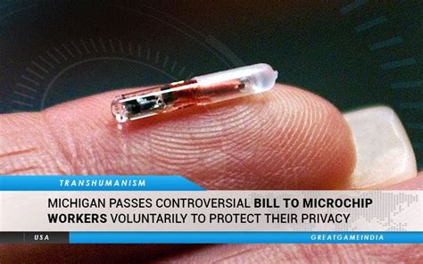 Controversial Bill To Microchip Humans Passed In Michigan : r/radiOrbit