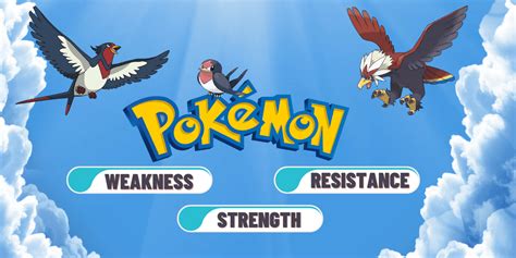 Flying-type Pokémon Weakness, Resistance, And Strength