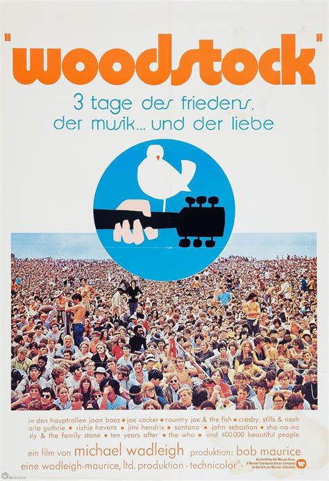 Woodstock movie posters - Fonts In Use