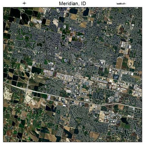 Aerial Photography Map of Meridian, ID Idaho