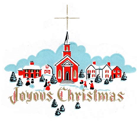 christmas church clipart - Clip Art Library