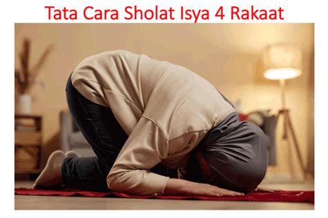 Tata Cara Sholat Isya 4 Rakaat - BAMS