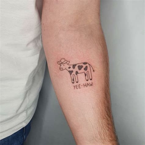 12+ Minimalist Cow Tattoo Ideas To Inspire You!