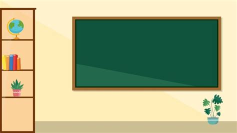 Free Google Slides Virtual Classroom Background PowerPoint Template