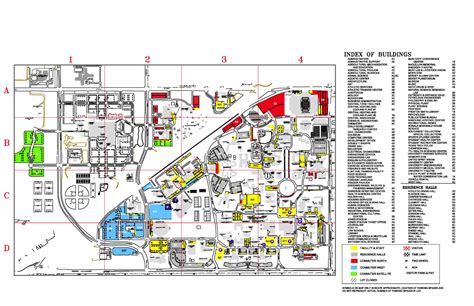 texas tech campus map pdf states map – Printable Maps Online