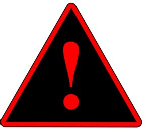 Red Caution Sign - ClipArt Best