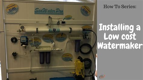 The DIY Desalinator: How to Make Fresh Water for Less (Sailing The ...