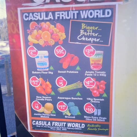 2 for $5 Helgas Bread, 59c/kg Sweet Potato, Asparagus 4 for $5 @ Casula ...