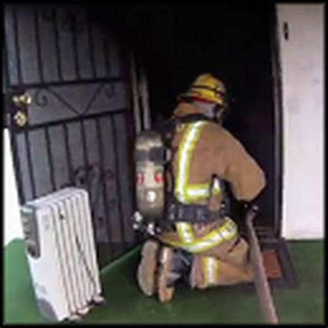 Helmet Camera Captures the Most Incredible Fire Rescue - Most Heroic ...