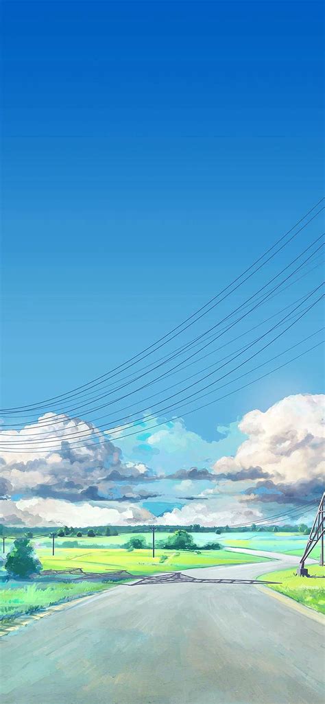 Sunny Sky Arsenic Art Illustration iPhone X , Aesthetic Anime Sky HD phone wallpaper | Pxfuel