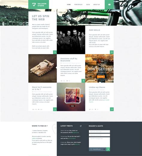 Modern Website Layout Designs For Inspiration - 22 Examples