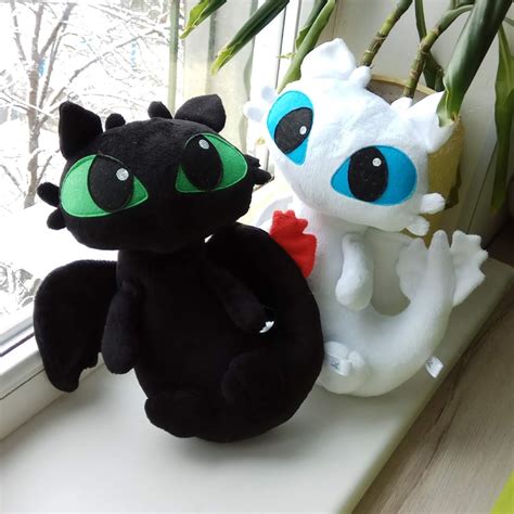 Toothless toy Toothless plush How to Train Your Dragon toy | Etsy