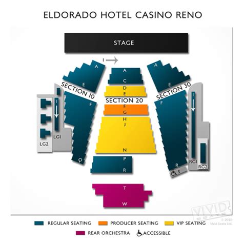 Eldorado Hotel Casino Reno Seating Chart | Vivid Seats