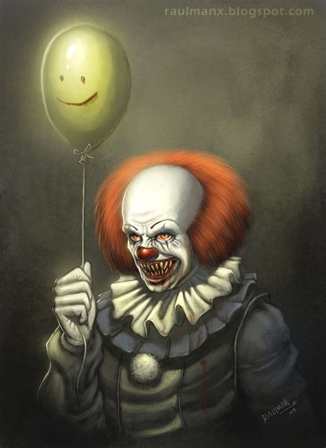 pennywise by raulman on DeviantArt | Искусство ужасов, Злые клоуны, Клоуны