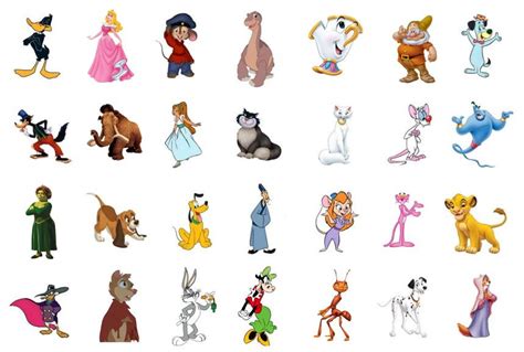 Classic Disney Characters List