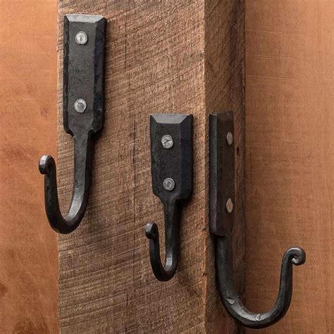 Hand Forged Iron Wall Hooks