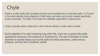 Management of Chyle leakage after head and neck surgery - DIKIOHS DUHS | PPT