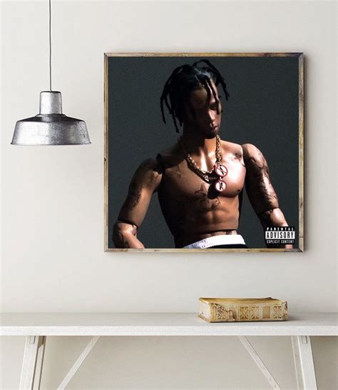 Travis Scott Rodeo Album Art – Poster | Canvas Wall Art Print - John ...