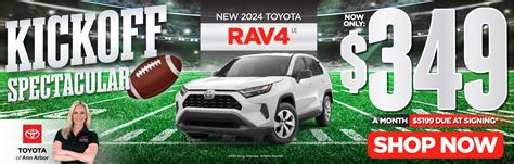 New Lease & Finance Specials - Toyota of Ann Arbor