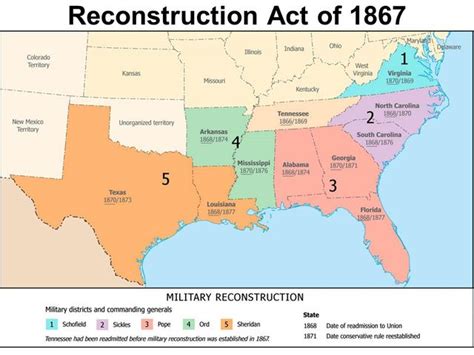 Rise and Fall of Reconstruction timeline | Timetoast timelines