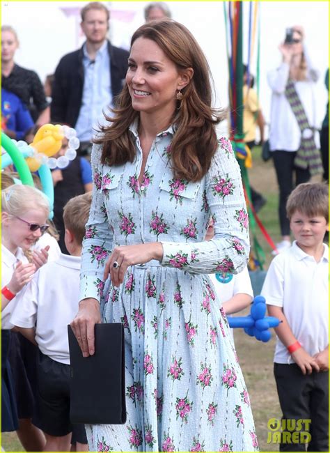 Duchess Kate Middleton Makes a Speech at Back to Nature Festival ...