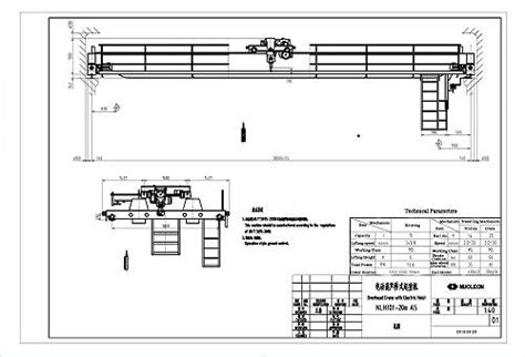 NLH Double Girder Overhead Crane