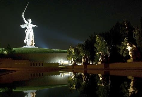 Mamayev Kurgan in Volgograd, Russia, Russian Federation