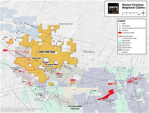 Onyx Gold Intersects 1.87 g/t Gold Over 48.1 Meters at the Argus Zone, Munro-Croesus Project ...