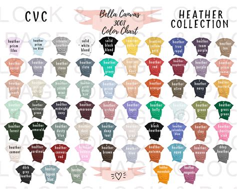 Digital Drawing & Illustration Art & Collectibles CVC Heather Colors 4 ...