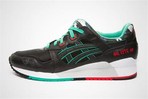 ASICS Gel Lyte III (Camo/Black/Green) - Sneaker Freaker