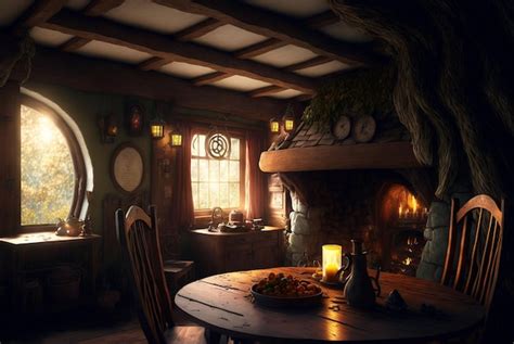 Hobbit Home Interior