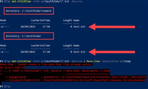 Use PowerShell to Move a File or Folder from the Command Line