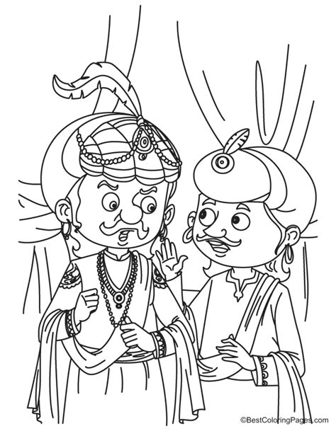 Akbar birbal talking coloring pages Abc Coloring Pages, Coloring Sheets, Word Problems, Art ...