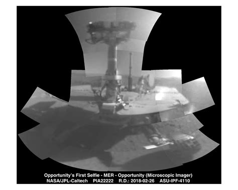 This self-portrait of NASA's Opportunity Mars rover shows the vehicle at a site called ...