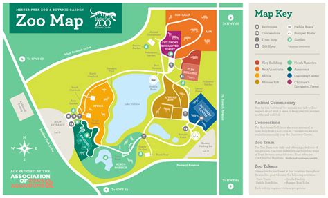 Mesker Park Zoo – Zoo Map