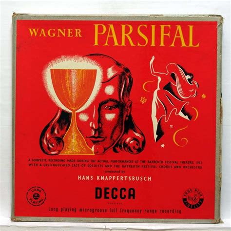 Wagner : parsifal de Hans Knappertsbusch, Coffret 33T chez ...