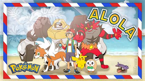 Pokemon Journeys Ash's Alola Team Reunion : r/Pokemonart